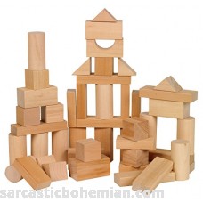 Ryans Room Small World Toys Wooden Toys -Bag O' Blocks Natural Wood B003Y9ZUHM